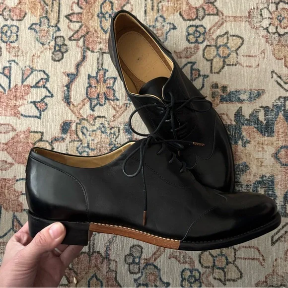 The Office Of Angela Scott Mr. Evans Oxford Black EU 38 US 8 - Picture 4 of 7
